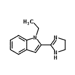 CAS#: 760207-44-1， 2-(4,5-Dihydro-1H-imidazol-2-yl)-1-ethyl-1H-indole