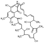 CAS#: 76045-67-5， (7E,12E,16Z,22Z,24Z,26E)-4,10,14,20,34-Pentahydroxy-3,7,9,11,17,21-hexamethyl-29-azatricyclo[28.3.1.0<sup>5,33</sup>]tetratriaconta-1(33),2,4,7,12,16,22,24,26,30(34)-decaene-6,18,28,31,32-pentone
