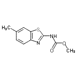 CAS#: 76076-09-0， Methyl (6-methyl-1,3-benzothiazol-2-yl)carbamate