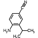 CAS#: 760924-87-6， 4-Amino-3-isopropylbenzonitrile