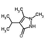 CAS#: 760971-68-4， 4-Isopropyl-1,5-dimethyl-1,2-dihydro-3H-pyrazol-3-one