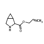 CAS#: 76100-69-1， Allyl 3-azabicyclo[3.1.0]hexane-2-carboxylate