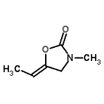 CAS#: 761000-70-8， (5Z)-5-Ethylidene-3-methyl-1,3-oxazolidin-2-one