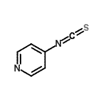 structure of CAS# 76105-84-5, 4-Isothiocyanatopyridine