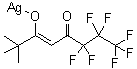 structure of CAS# 76121-99-8, (6,6,7,7,8,8,8-Heptafluoro-2,2-Dimethyl-3,5-Octanedionato)Silver;(6,6,7,7,8,8,8-HEPTAFLUORO-2,2-DIME.-3,5 -OCTANEDION.)SILVER 98+%;(6,6,7,7,8,8,8-HEPTAFLUORO-2,2-DIMETHYL-3,5-OCTANEDIONATO)SILVER;(6,6,7,7,8,8,8-HEPTAFLUORO-2,2-DIME.-3,5 -OCTANEDION.)SILVER