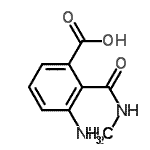 CAS#: 761383-07-7， 3-Amino-2-(methylcarbamoyl)benzoic acid
