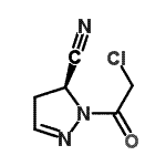 CAS#: 761414-86-2， (5S)-1-(Chloroacetyl)-4,5-dihydro-1H-pyrazole-5-carbonitrile