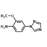 CAS#: 761440-72-6， 2-Methoxy-4-(1H-1,2,4-triazol-1-yl)aniline