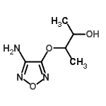 CAS#: 761448-37-7， 3-[(4-Amino-1,2,5-oxadiazol-3-yl)oxy]-2-butanol