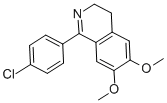 CAS#: 76201-90-6， 1-(4-Chlorophenyl)-6,7-Dimethoxy-3,4-Dihydroisoquinoline