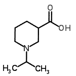 CAS#: 762180-94-9， 1-Isopropyl-3-piperidinecarboxylic acid