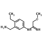 CAS#: 762222-49-1， N-[3-(Aminomethyl)-4-ethylphenyl]-2-methoxyethanimidamide