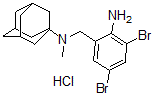 CAS#: 76270-03-6， N-[(2-Amino-3,5-Dibromophenyl)Methyl]-N-Methyladamantan-1-Amine Hydrochloride