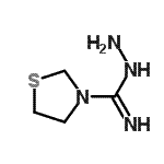 CAS#: 763026-04-6， 1,3-Thiazolidine-3-carboximidohydrazide