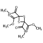 CAS#: 76342-95-5， Tetramethyl 1,3-dithietane-2,2,4,4-tetracarboxylate