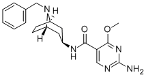 CAS#: 76352-24-4， 2-Amino-4-Methoxy-N-[8-(Phenylmethyl)-8-Azabicyclo[3.2.1]Octan-3-Yl]Pyrimidine-5-Carboxamide