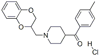 CAS#: 76362-18-0， [1-(2,3-Dihydro-1,4-Benzodioxin-2-Ylmethyl)Piperidin-4-Yl]-(4-Methylphenyl)Methanone Hydrochloride