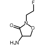 CAS#: 763923-70-2， 4-Amino-2-(2-fluoroethyl)-1,2-oxazolidin-3-one