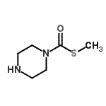 CAS#: 76395-12-5， S-Methyl 1-piperazinecarbothioate