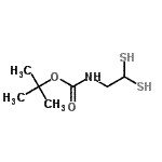 CAS#: 76400-80-1， 2-Methyl-2-propanyl (2,2-disulfanylethyl)carbamate