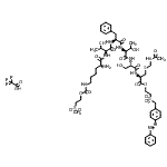 CAS#: 76408-71-4， 2-{[4-(Phenyldiazenyl)benzyl]sulfonyl}ethyl N<sup>6</sup>-{[2-(methylsulfonyl)ethoxy]carbonyl}-L-lysyl-L-threonyl-L-phenylalanyl-L-threonyl-L-seryl-S-(acetamidomethyl)-L-cysteinate trifluoroacetate (1:1)