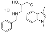 CAS#: 76410-34-9， 1-(Benzylamino)-3-(1,2,3-Trimethylindol-4-Yl)Oxypropan-2-Ol Hydrochloride