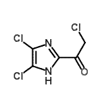 CAS#: 76431-05-5， 2-Chloro-1-(4,5-dichloro-1H-imidazol-2-yl)ethanone