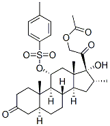 CAS#: 7645-58-1， 11-alpha,17-alpha,21-Trihydroxy-16-alpha-methyl-5-alpha-pregnane-3,20-dione 21-acetate 11-(toluene-4-sulphonate)