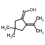 CAS#: 764660-62-0， (1Z)-N-Hydroxy-2-isopropylidene-4,4-dimethylcyclopentanimine