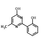 CAS#: 76467-22-6， 2-(2-Hydroxyphenyl)-6-methyl-4-pyrimidinol