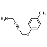 CAS#: 764709-93-5， 4-(4-Methylphenoxy)-2-butyn-1-amine