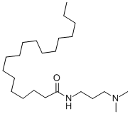 结构式 CAS# 7651-02-7, N-[3-(二甲基氨基)丙基]硬脂酰胺