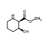 CAS 登录号：765251-99-8， 甲基(2R,3S)-3-羟基-2-哌啶羧酸酯