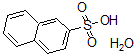 结构式 CAS# 76530-12-6, 2-萘磺酸水合物