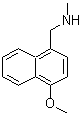 CAS#: 76532-35-9， 1-(4-Methoxy-1-naphthyl)-N-methylmethanamine
