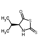 CAS#: 76532-56-4， (4S)-4-Isopropyl-2-thioxo-1,3-thiazolidin-5-one