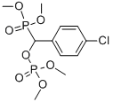 structure of CAS# 76541-72-5, (4-Chlorophenyl)(Dimethoxyphosphinyl)Methyl Phosphoric Acid Dimethyl Ester;[(4-Chlorophenyl)-Dimethoxyphosphoryl-Methyl] Dimethyl Phosphate;Phosphoric Acid [(4-Chlorophenyl)-Dimethoxyphosphorylmethyl] Dimethyl Ester;Phosphoric Acid [(4-Chlorophenyl)-Dimethoxyphosphoryl-Methyl] Dimethyl Ester