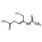 CAS#: 765857-42-9， (3E)-4-Acetamido-5-sulfanyl-3-pentenoic acid