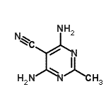 CAS#: 76587-28-5， 4,6-Diamino-2-methyl-5-pyrimidinecarbonitrile