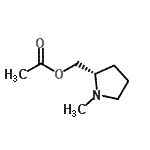 CAS#: 765898-58-6， [(2S)-1-Methyl-2-pyrrolidinyl]methyl acetate
