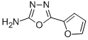 structure of CAS# 7659-06-5, 5-Furan-2-Yl-1,3,4-Oxadiazol-2-Ylamine;5-(2-Furyl)-1,3,4-Oxadiazol-2-Amine;[5-(2-Furyl)-1,3,4-Oxadiazol-2-Yl]Amine;Zinc02383174
