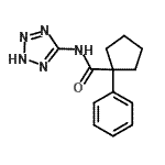 CAS#: 765932-36-3， 1-Phenyl-N-(2H-tetrazol-5-yl)cyclopentanecarboxamide