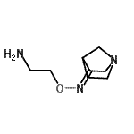 CAS#: 766483-91-4， 2-{[(E)-1-Azabicyclo[2.2.1]hept-3-ylideneamino]oxy}ethanamine