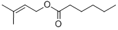 CAS#: 76649-22-4， Hexanoic Acid, 3-Methyl-2-Buten-1-Yl Ester