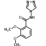 CAS#: 766526-40-3， 2,3-Dimethoxy-N-(4H-1,2,4-triazol-4-yl)benzamide