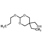 CAS#: 766533-48-6， (5-Ethyl-2-propoxy-1,3-dioxan-5-yl)methanol