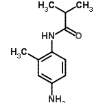 structure of CAS# 766533-80-6, N-(4-Amino-2-methylphenyl)-2-methylpropanamide;MFCD03906874;N-(4-amino-2-methylphenyl)-2-methylpropanamide;N-(4-amino-2-methylphenyl)isobutyramide