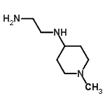 结构式 CAS# 766545-03-3, N-(1-甲基-4-哌啶基)乙烷-1,2-二胺