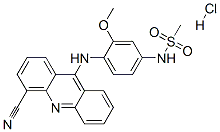 CAS#: 76708-69-5， N-[4-[(4-Cyanoacridin-9-Yl)Amino]-3-Methoxyphenyl]Methanesulfonamide Hydrochloride