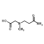 CAS 登录号：767245-99-8， N-(3-氨基-3-氧代丙基)-N-甲基甘氨酸